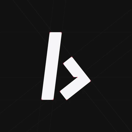 Bodax Gaming logo gridlines