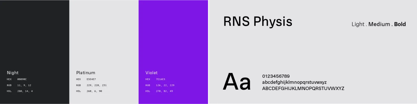 Edity Media color palette