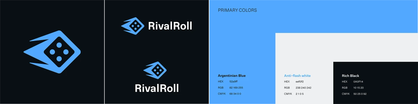 Übersicht des Rival-Roll-Brandings