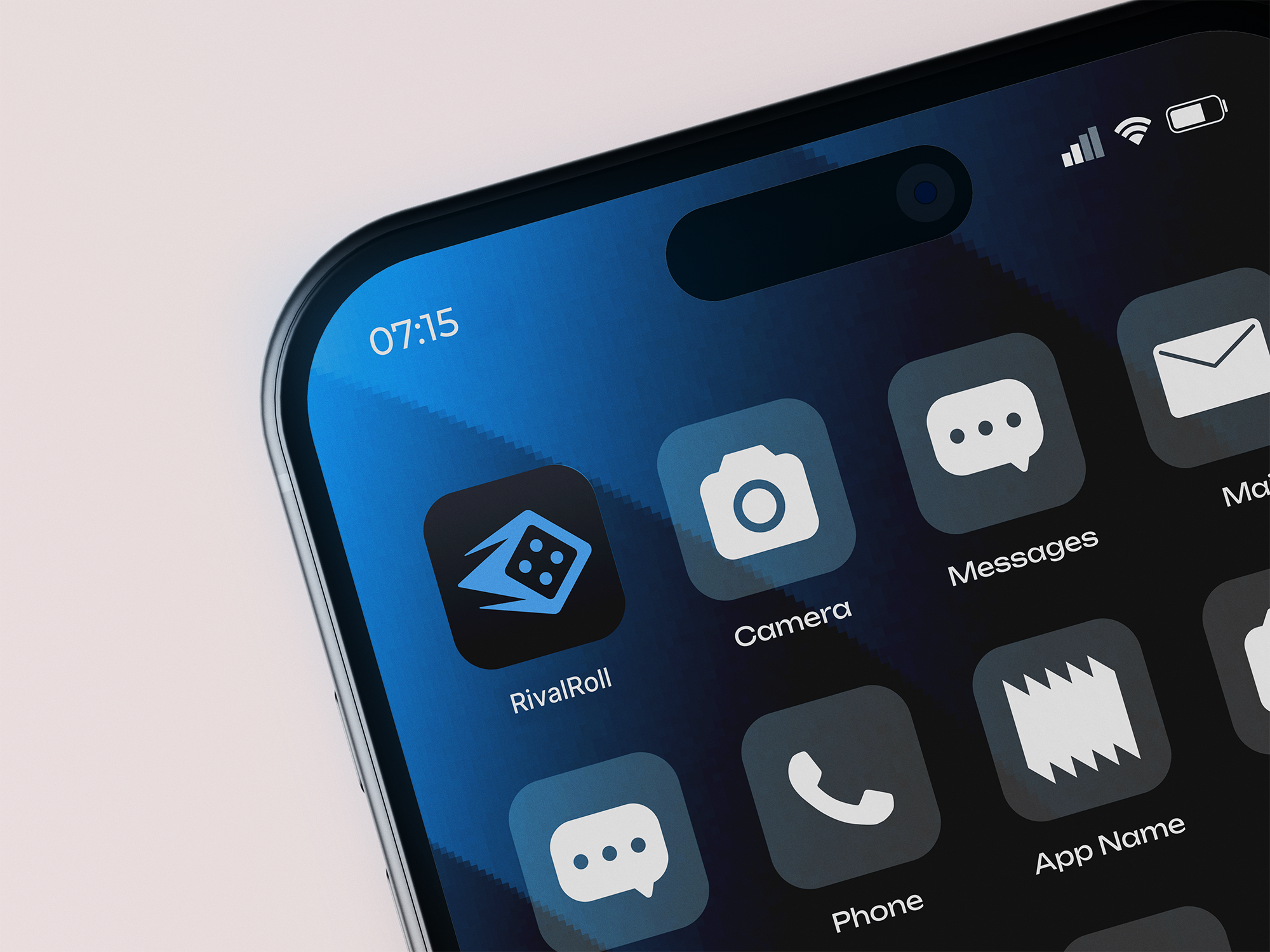 Rival Roll app icon mockup